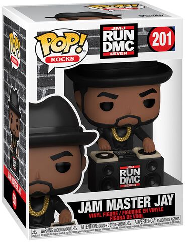 Figurine Funko Pop! Rocks N°201 - Run-dmc - Jam Master Jay